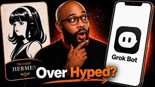Thumbnail: Grok Bot Just Dropped. Is it Better Than Hermes?
