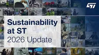 Thumbnail: Sustainability at STMicroelectronics: see where we stand in 2026.