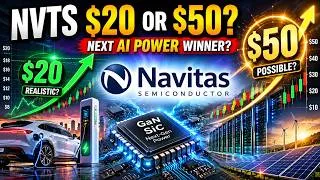 Thumbnail: NVTS Stock Analysis: Can Navitas Semiconductor Reach $20 or $50? | AI, GaN & SiC Growth Explained