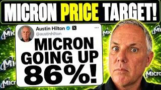 Thumbnail: MICRON PRICE TARGET! MICRON GOING UP 86%!