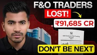 Thumbnail: 87.7% of Traders Lost Money! SEBI Report Exposes the Reality of F&O Trading