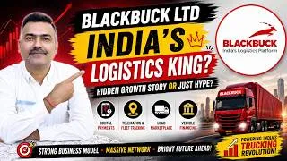 Thumbnail: BlackBuck Ltd -  India's Logistics King! Hidden Growth Story or Next Multibagger!