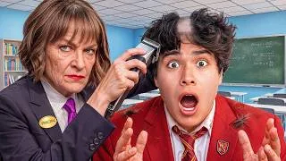 Thumbnail: Surviving 100 Hours at the World's Strictest School! | Stokes Twins