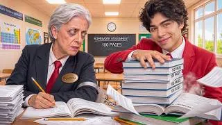 Thumbnail: Surviving 100 Hours in the World's Strictest School! | Stokes Twins