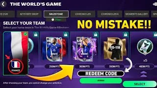 Thumbnail: DO NOT MAKE THIS MISTAKE IN FC MOBILE!! FREE MILESTONES REWARDS THE WORLD GAME EVENT FC MOBILE 26!