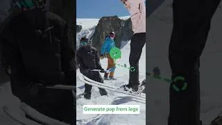 Thumbnail: How to Pop Off a Ski Jump Correctly  ⛷️ #shorts #skiing