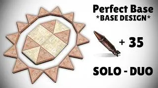 Thumbnail: Rust - Perfect Base 2x1 for SOLO - DUO design | +35 rockets