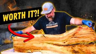 Thumbnail: I Transformed This 'Ruined' Slab Into Pure Art