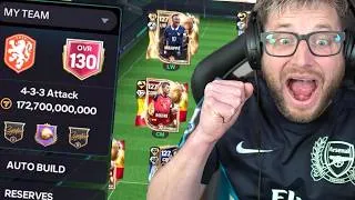 Thumbnail: We Built the First 130 OVR Squad in FC Mobile! World Record OVR Achieved!