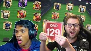 Thumbnail: World Record 129 OVR vs World Record 129 OVR Squad Battle vs @VishyFC !!