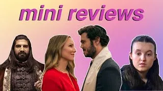 Thumbnail: mini reviews of shows i watched recently | the second