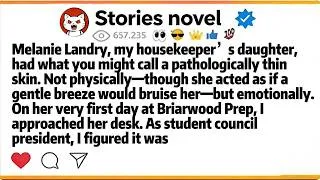 Thumbnail: Melanie Landry, my housekeeper’s daughter, had what you might call a pathologically thin skin. Not