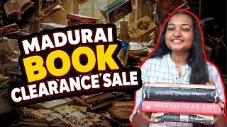 Thumbnail: Books from ₹25 to ₹150?! 😳📚 | Madurai Book Clearance Sale