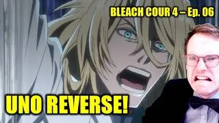 Thumbnail: ALMIGHTY UNLEASHED!!! || GERMAN PHD watches BLEACH TYBW 4x06 - BLINDISH REACT-ANALYSIS