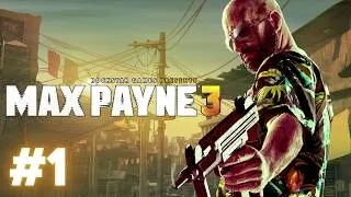 Thumbnail: MAX PAYNE 3 IS INSANE! 🔥 Chapter 1 Full Gameplay Walkthrough | Intense Bullet Time Action | 4K 60FPS