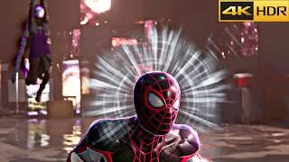 Thumbnail: Spider-Man: Miles Morales – Oscorp Science Center Memory Mission & Underground Fight [4K 60FPS]