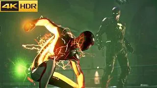 Thumbnail: Spider-Man Miles Morales vs Prowler – INSANE Boss Fight! 🕷️🔥 | 4K 60FPS