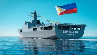 Thumbnail: 2026 BRP Tarlac LD-601 Review | The Philippine Navy's Powerful Amphibious Warship Explained