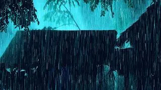 Thumbnail: Thunderstorm Sounds Heals You While You Sleep (No Ads) - Heavy Rain & Loud Thunder on Tin Roof
