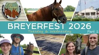 Thumbnail: My BreyerFest 2026 Experience Vlog! - Tuesday & Wednesday - Part 1 - Old Friends Racehorses & More