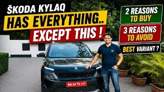 Thumbnail:  Škoda Kylaq Has Everything Except THIS..| 2 Reasons To Buy & 3 Reasons To Avoid | Best Variant ? 