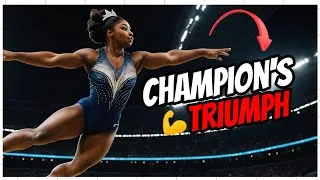 Thumbnail: Simone Biles: A Champion's Triumph🤸‍♂️💪 (motivation stories) success 👌
