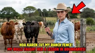 Thumbnail: HOA Karen Cut My Ranch Fence — My Bulls Taught Her a Lesson in Boundaries!