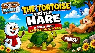 Thumbnail: The Tortoise and the Hare 🐢🐇A Bedtime Story About Patience & Never Giving Up | Storytime with Frosty