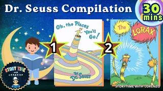 Thumbnail: DR. SUESS Double Episode Storytime | Oh, the Places You'll Go! & The Lorax | 30 Mins+ Book Reading