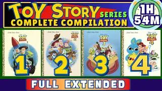 Thumbnail: TOY STORY 1-4 FULL EXTENDED COMPILATION (1H 54M) | COMPLETE Disney Pixar Storytime KIDS Read Aloud