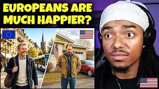 Thumbnail: AMERICAN REACTS to "How Europe RUINED the American Dream For Me"