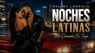 Thumbnail: MALUMA x ROSALÍA – Cielo Gris ☁️ | Sad Latin Love Song 2026