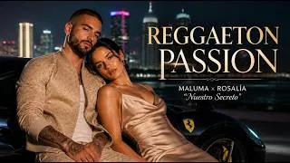 Thumbnail: MALUMA x ROSALÍA – Luz y Sombra ✨ | Romantic Reggaeton Duet