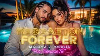 Thumbnail: MALUMA x ROSALÍA – Mar de Cenizas 🌊 | Emotional Love Song & Midnight Vibes