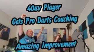 Thumbnail: Pro Darts Coaching for a 40av player, How good can he get? 