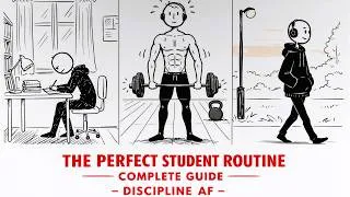 Thumbnail: The Perfect Student Routine: IT IS NEVER TOO LATE
