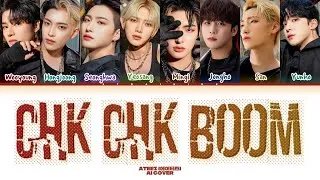 Thumbnail: [AI COVER] ATEEZ - “Chk Chk Boom” (Original by Stray Kids)