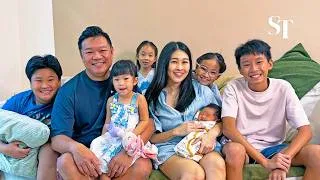 Thumbnail: 2 parents and 6 kids on a single income in Singapore: Life as a big family