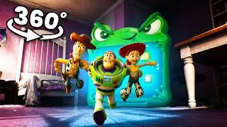 Thumbnail: 360° Toy Story 5 | Help Toys Escape Evil Lilypad in Bonnie's Room (Scary VR 360 4K Video)