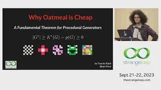 Thumbnail: "Oatmeal is Cheap: A Fundamental Theorem for Procedural Generators" by Younès Rabii