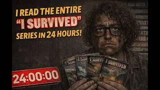 Thumbnail: 👉 I Read the ENTIRE I Survived Series in 24 Hours… Did I Survive?