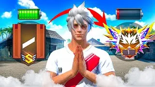 Thumbnail: Bronze to Grandmaster in just 100% Battery 🤫🔥| Free Fire