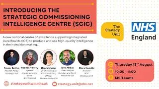 Thumbnail: Introducing the Strategic Commissioning Intelligence Centre (SCIC)