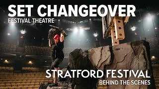 Thumbnail: Behind the Scenes: Set Changeover from The Tempest to Guys and Dolls | Stratford Festival 2026
