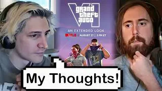 Thumbnail: Streamers REACT to GTA 6 Extended Netflix, xQc, Asmongold, Jynxzi