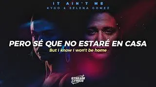 Thumbnail: Kygo & Selena Gomez - It Ain't Me [video lyrics + letra]