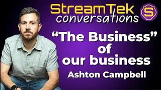 Thumbnail: The Business of our business - Ashton Campbell - ST Conversations #14