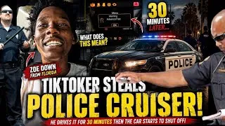 Thumbnail: Feds Arrested TikToker Zoedown stole a Florida patrol car gets in high-speed paid the ultimate price