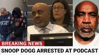 Thumbnail: Snoop Dogg ARRESTED At Podcast TMZ Pay $2M Keefe D Sent Witness Threats For Diddy Footage 2Pac 