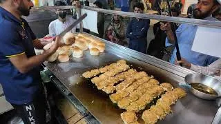 Thumbnail: Street Food Burger Making - Chicken Burger - You Have Never Seen this before superman skills - ASMR